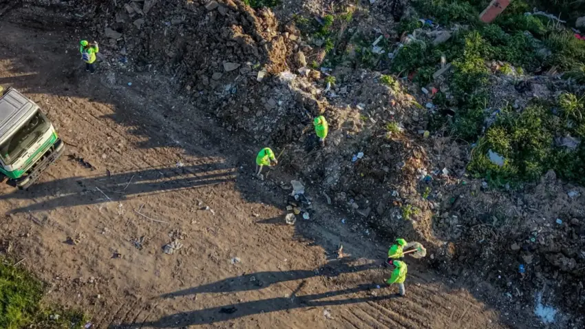 El Municipio saneó un basural en el Hipódromo e intensifica controles con cámaras y cartelería